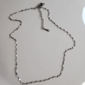 Stainless Steel silver ⛓️ Simple Fashion Clavicle Chain